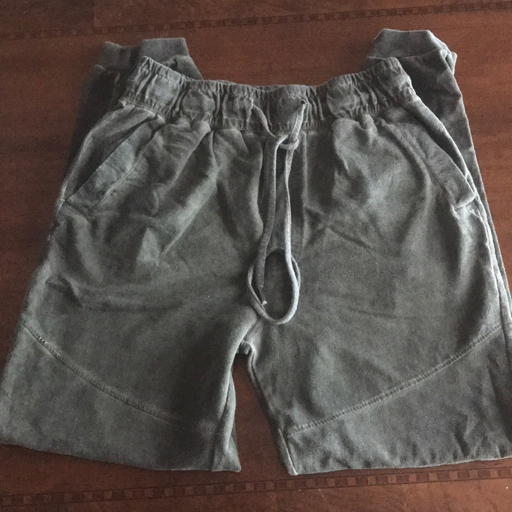 Joggers size small carbon
